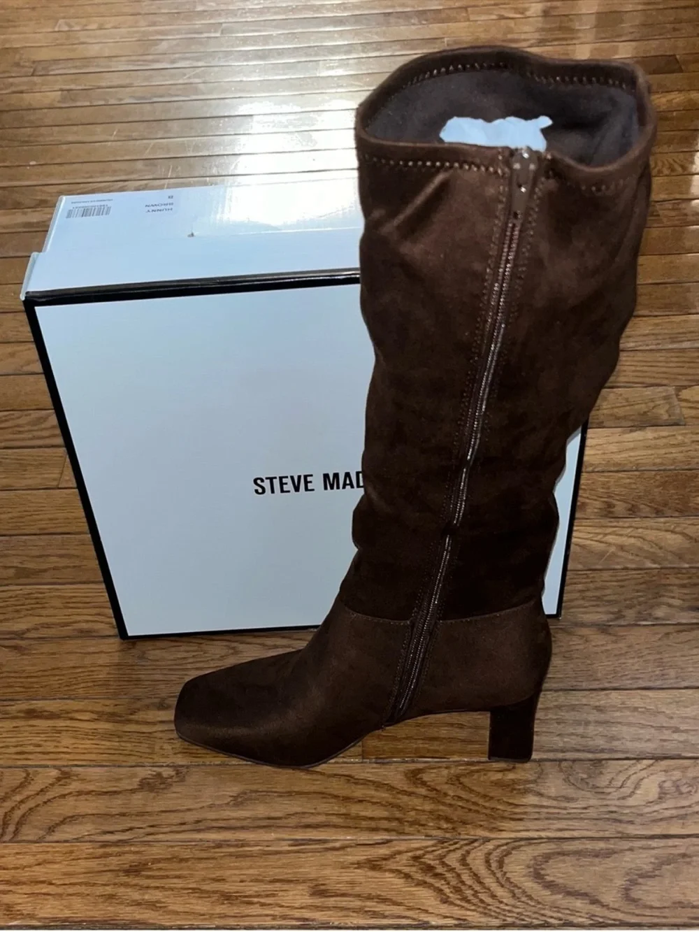 Steve Madden Hunny Knee High Boots Brown Women’s Size 10 Regular Calf